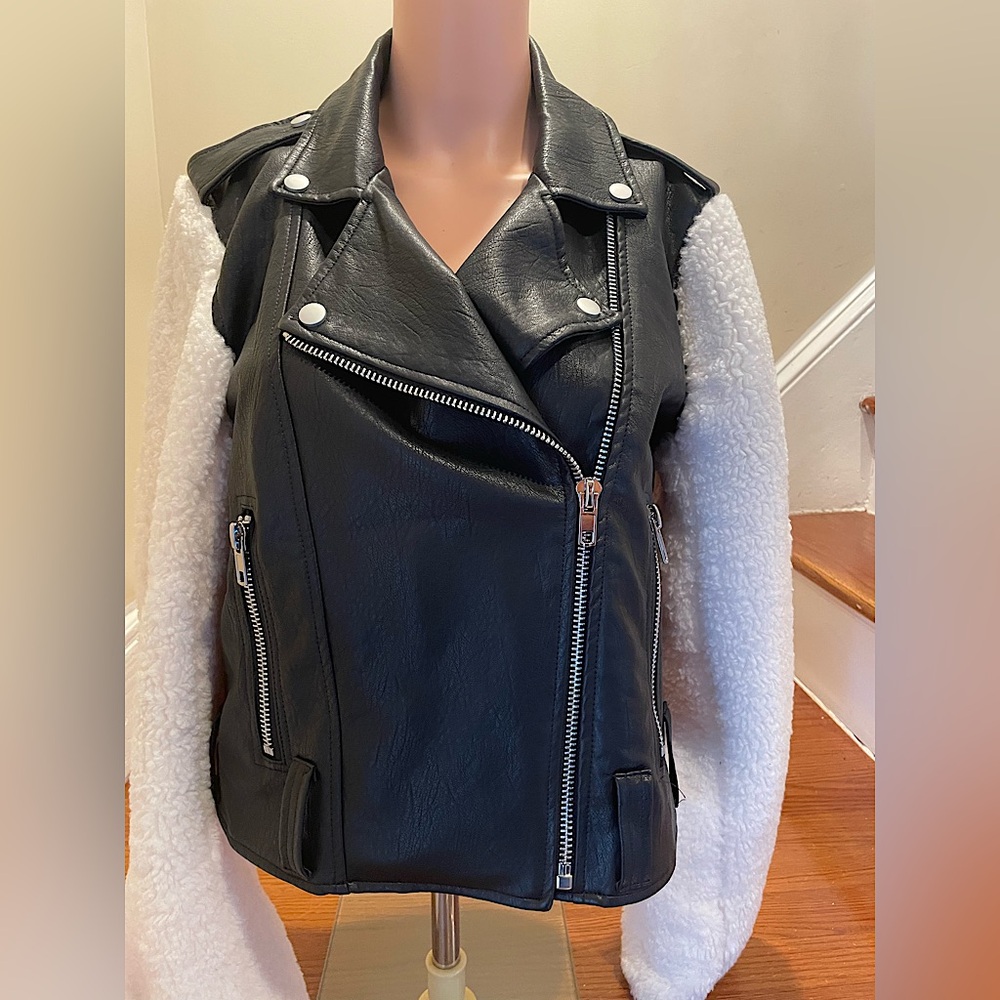 Buddy Love Moto Black Jacket - Women Size Large